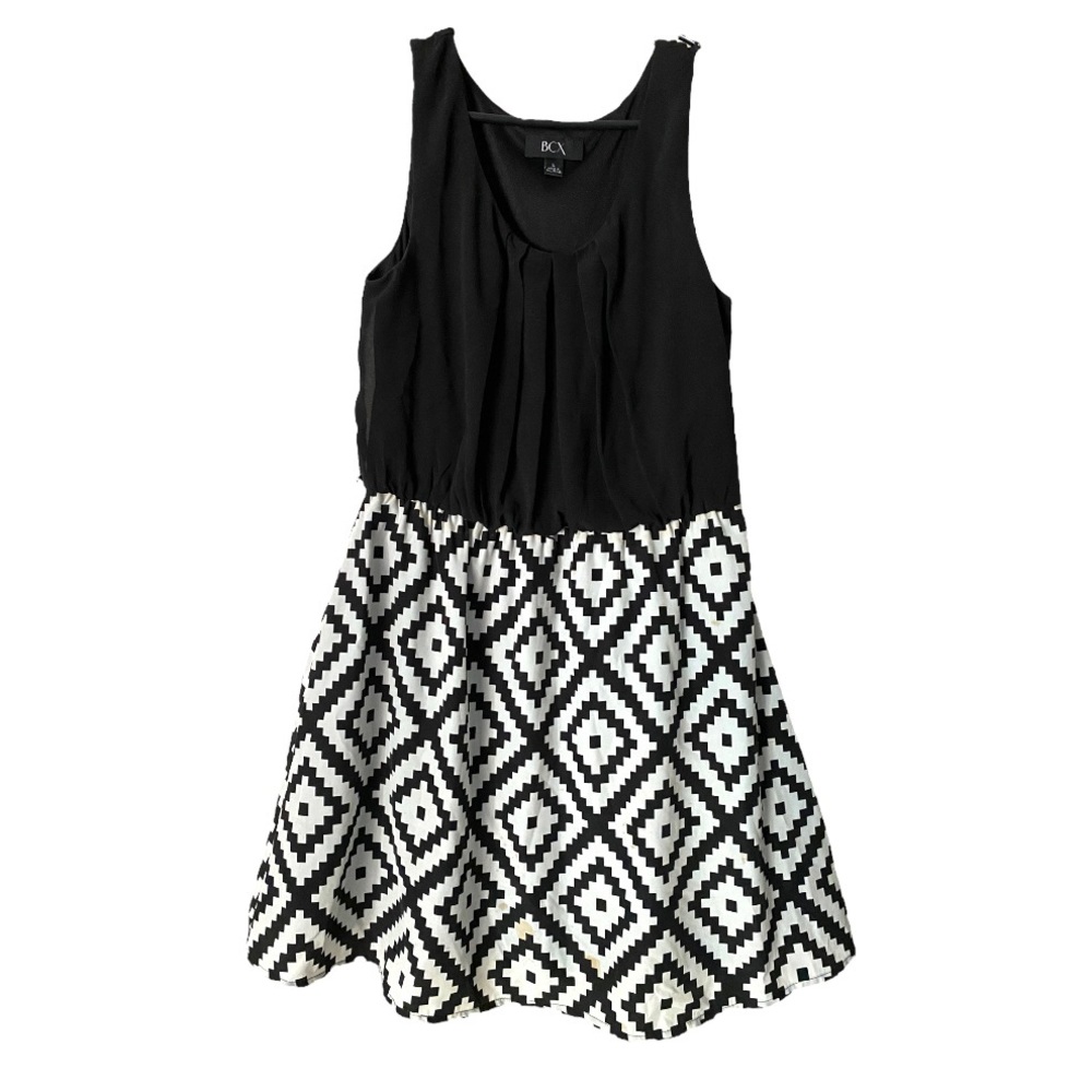 BCX Black & White Dress